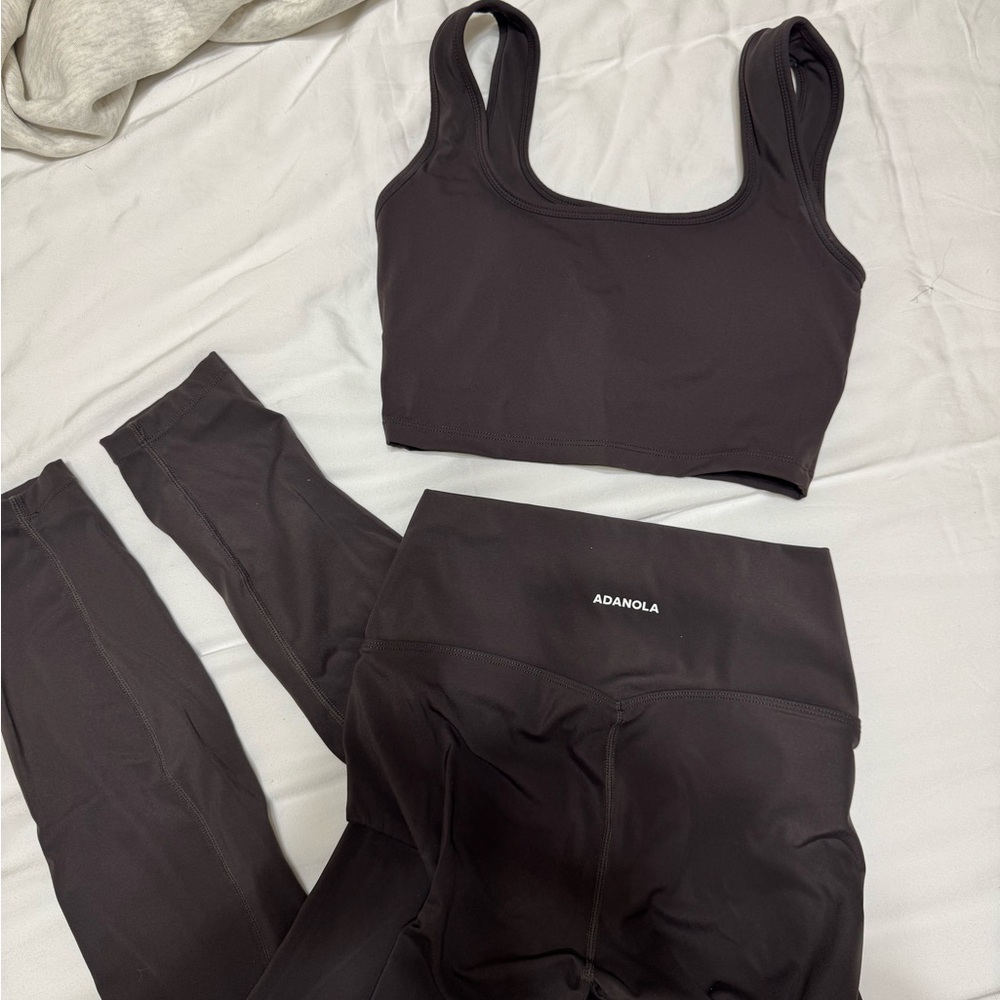 SOLD ADANOLA Ultimate Square Neck Bra and Leggings Set